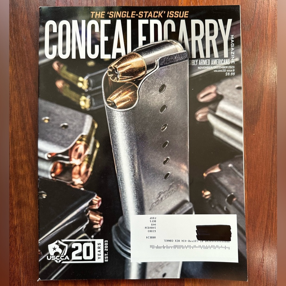 USCCA Concealed Carry Magazine - November/December 2023